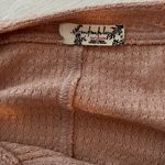 Intimately Free People One of the Girls Rose Mauve Henley Waffle Top Pink Size XS Photo 2