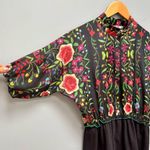 Johnny Was Short Sleeve Mini Dress Floral XS Photo 2