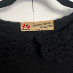 Vintage Lavorazione a mano Black Knit Sweater Photo 6
