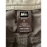REI Women's Gray Nylon Cargo Hiking Utility Shorts size 6 Photo 5