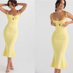House Of CB  ‘Soren’ Buttercup Cutout Mermaid‎ Midi yellow size XS Photo 1