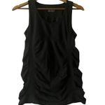 Athleta Gray Black Ruched Tank Top Women's S Performance Athletic Workout Gym Photo 0