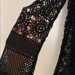Love Shack Fancy NWT  black crochet sasha dress Photo 2