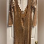 Bardot Verona Sequin Maxi Dress In Nude Size 14 Photo 5