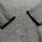 Tahari : Gray Black and White Patterned Mockneck Sweater Photo 6