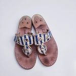 Jack Rogers Striped Navajo Thong Sandals Photo 0