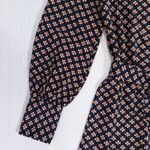 Loft NWT Women's XS Long Sleeve Floral Print Tie Waist Dress Business Casual NEW Photo 3