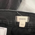 Madewell Women's Black Stovepipe Jeans Size 33 Tall Photo 6