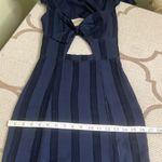Reformation Reformed by  Fauna Midnight Blue Cutout boho Maxi Dress size small Photo 10
