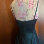 B Darlin B.Darlin Juniors' Pleated-Bodice High-Slit Hunter Green
Evening Gown, 1/2, NWOT Photo 2