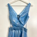 Mac Duggal  High-Low Ruffle Gown in Powder Blue Size US 0 Photo 4