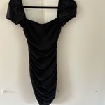 Princess Polly  Black Off-the-Shoulder Bodycon Mini Dress Photo 2