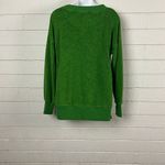 Aerie  Cozy Good Vibes Fuzzy Green Sweatshirt size XS Photo 1