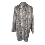 Premise  Faux Suede Leather Python Snake Print Jacket Coat Women’s Size 1X Photo 3