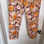 BDG High-Waisted Mom Jean Floral Denim Orange Urban Outfitters Size 27 Photo 5