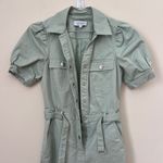 & Other Stories & OTHER STORIES Organic Cotton Twill Jumpsuit Seafoam Green / Light Mint Size 2 Photo 4