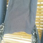 Anthropologie  Silence + Noise M Black Beaded Gypsy Vest Photo 3