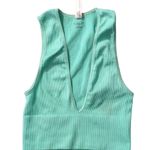 Urban Outfitters Out From Under By UO Josie Ribbed V-Neck Vest Size Small Photo 0