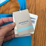 Amoena Key West One Piece Swimsuit Mastectomy Aqua Blue size 10 Cup B NWT Photo 4