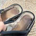 UGG  Women’s Kohala Suede Mules Leather Slip On Clogs Sheepskin Shearling Black 8 Photo 10