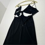 Alice + Olivia  Womens Black Havana Cutout Mini Dress Size 12 Vacation‎ NEW Photo 11