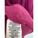 Free People  Tatiana Purple Beaded Long Sleeve Swing Mini Dress Women's Size 0 Photo 10