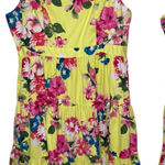 Eliza J  Floral Midi Dress Sleeveless Photo 0