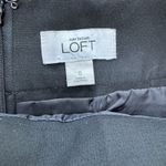 Loft  Skirt Womens Black Straight Pencil Business Career‎ Stretch Lined Size 8 Photo 1