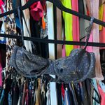 Blackbough NWOT  x ur mom Ashley collab galaxy swim top sparkly black Photo 0