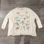 Lauren Moshi Super Soft Beach Sweater Pullover Top Sweatshirt Boho Chic Small Photo 1