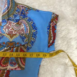 Romper with Tie Belt Super cute New Blue Size M Photo 4