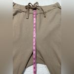 Eileen Fisher Tan Track Pants High-Waisted Straight Leg 100% Organic Cotton Photo 8
