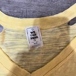 Free People  WE THE FREE Surfs Up Tee in Yellow Photo 4