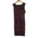 Tory Burch Women's Silk Paisley Print Sleeveless Dress Size L Photo 1