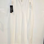 Karl Lagerfeld NWT  White Sleeveless Dress with diamond bow embellishment. Size 6 Photo 6
