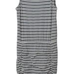 Athleta  Tulip Striped Ruched Bodycon Dress, EUC, Size Medium, MSRP $108 Photo 0