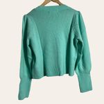 Hill House The Cropped Silvie Merino Wool Sweater in Ocean Wave Size S Photo 7