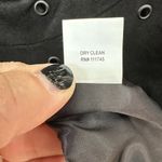 WD•NY WDNY Black Short Sleeve Sheath Dress w/ Grommet Detail, Exposed Zipper Photo 4