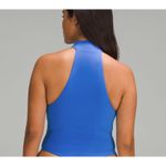 Lululemon COPY - *NWT, , Women, Mock-Neck Bodysuit, Royal Blue, Sz Large Photo 2