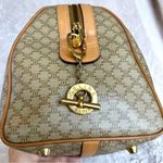 CELINE Macadam Monogram Beige Boston Handbag Photo 11