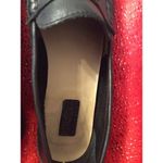 Duck head  Black Leather womens slip on loafers Size 7.5 Brazil Photo 7
