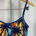 Malibu Dream Girl  XL Retro Tropical Hawaiian Palm Trees Tankini Tank Bikini Top Photo 6
