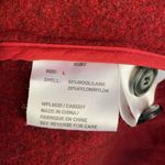 Woolrich Womens Wool Blend Vest Button Up Sleeveless Cranberry Red Size L Photo 3