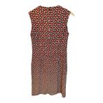 Jude Connally Betty Mod Square Dress Size Small Sleeveless Zip Up Navy Geometric Blue Photo 2