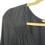 American Eagle Womens Size XS Wrap Front Romper Small Teal 3/4 Sleeve V Neck Photo 3