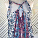 Free People  Floral Paisley Knot‎ Halter Top Photo 0