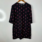 Equipment  Aubrey Lightning Bolt Mini Shift Dress Size Small Photo 1