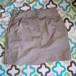 Pretty Little Thing  Snap Button Down Skirt Women Size 4 Gray Photo 0