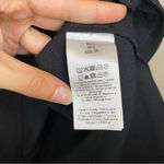 Ganni NEW Sable Topstitch Crepe Swing Button Front Mini Dress Black Sz 36 SNAGS Photo 13