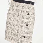 Ann Taylor Tweed Button A-line Skirt Photo 0